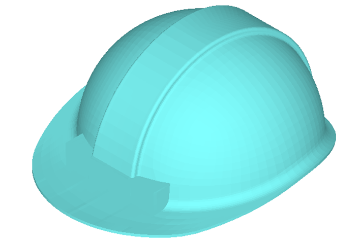 帽体のFEMモデル